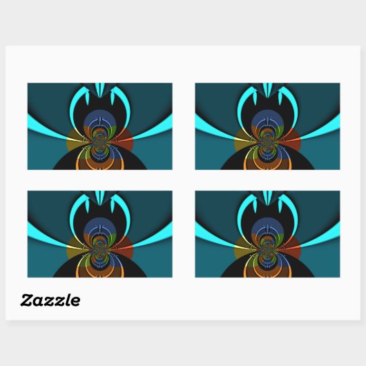 Haloween Special Hakuna Matata Rechthoekige Sticker (Vel)