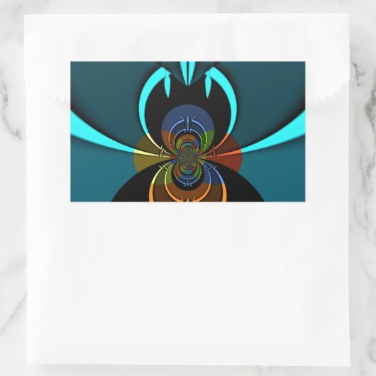 Haloween Special Hakuna Matata Rechthoekige Sticker (Tas)