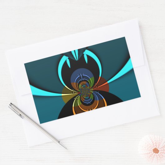 Haloween Special Hakuna Matata Rechthoekige Sticker (Envelop)