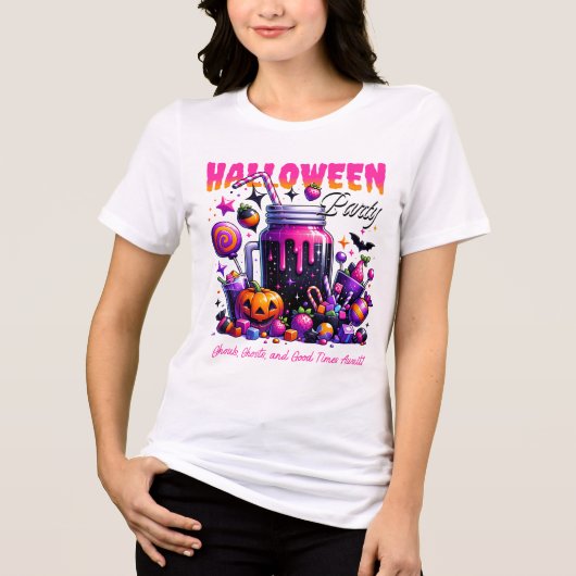 Haloween Tri-Blend Shirt (Voorkant)