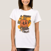 Haloweenpompoen T-shirt (Voorkant)