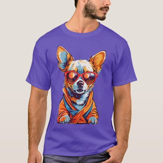 Halowen hond vrienden t-shirt (Voorkant)