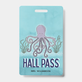 Halpas Zeekabouter Onderwijzer School Badge