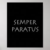 Halper paratus poster (Voorkant)