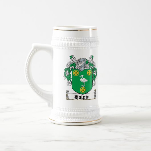 Halpin Family Crest Bierpul (Links)