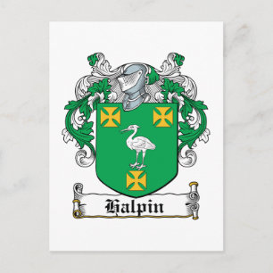 Halpin Family Crest Briefkaart