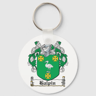 Halpin Family Crest Sleutelhanger