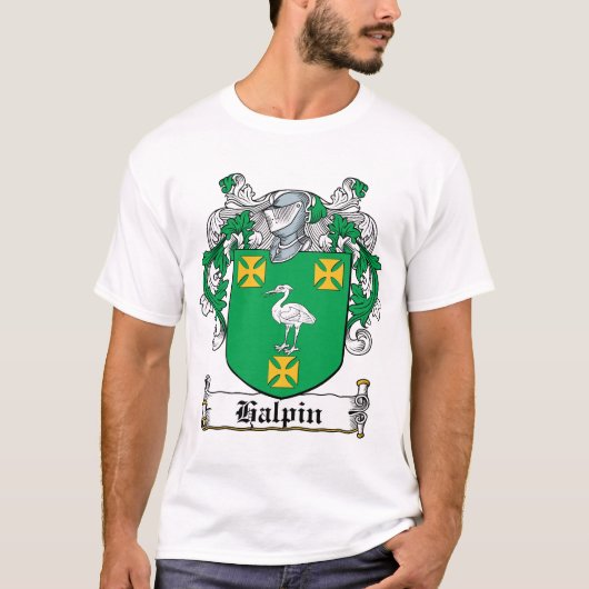 Halpin Family Crest T-shirt (Voorkant)
