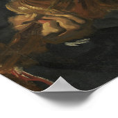 Hals - Man dat het geweld in een duin landschap sp Poster (Hoek)