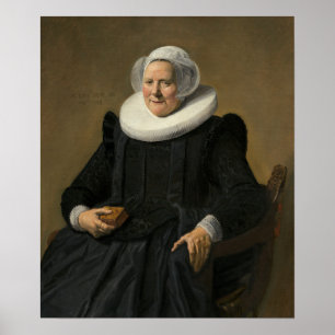 Hals - Oudere dame Poster