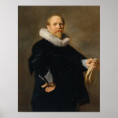 Hals - Portrait Of A Man Poster (Voorkant)