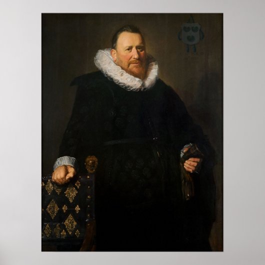 Hals - Portrait Of A Man Poster (Voorkant)