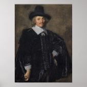 Hals - Portrait Of A Man Poster (Voorkant)