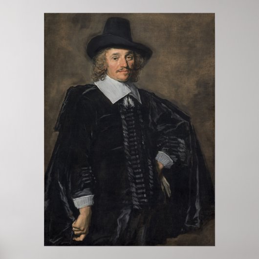 Hals - Portrait Of A Man Poster (Voorkant)