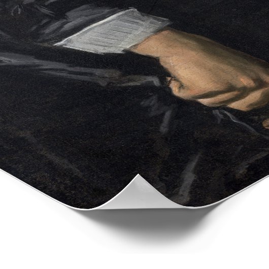 Hals - Portrait Of A Man Poster (Hoek)