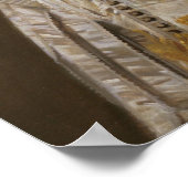 Hals - portret van een man in het wit poster (Hoek)