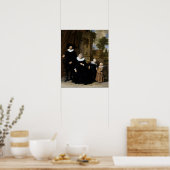 Hals - Portret van een Nederlands gezin Poster (Keuken)