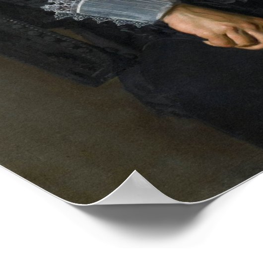 Hals - portret van Jacob Olycan Mauritshuis Poster (Hoek)