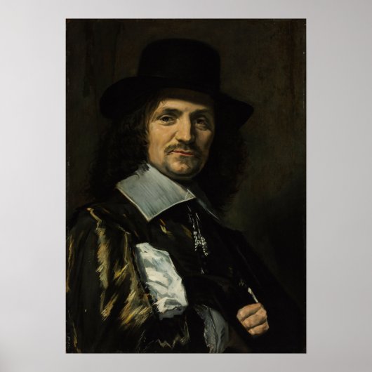 Hals - Portret van schilder Jan Asselyn Poster (Voorkant)