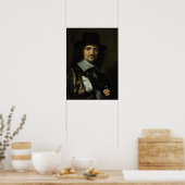 Hals - Portret van schilder Jan Asselyn Poster (Keuken)