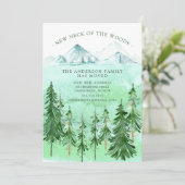 Hals van de Bossen | Bergen Verplaatsingsaankondig Aankondiging (Staand voorkant)