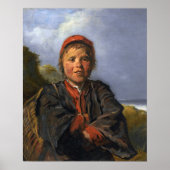 Hals - Vissen Boy Poster (Voorkant)