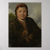 Hals - Vissen Boy Poster (Voorkant)