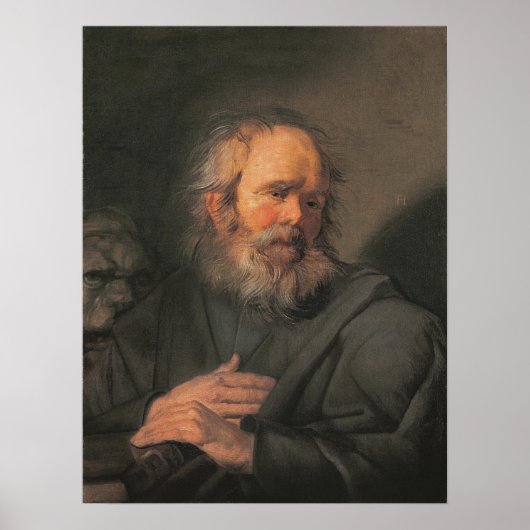 Hals - With A Book Poster (Voorkant)