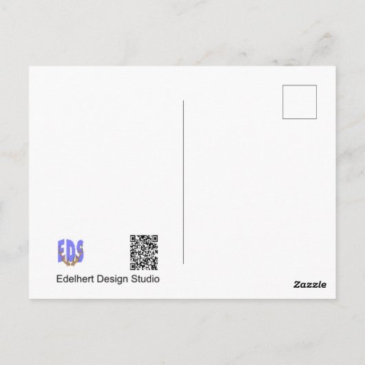 Halsbandparkiet eet verjaardagskaart briefkaart (Achterkant)