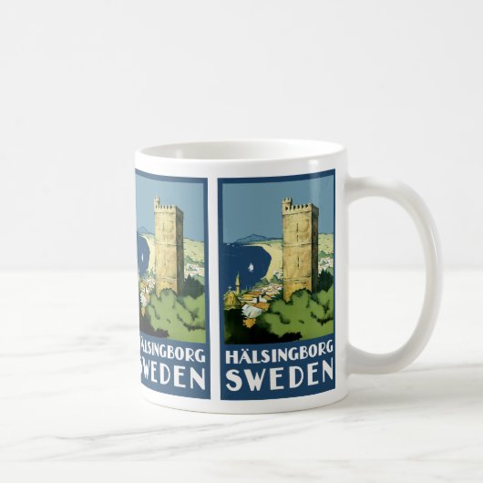 Halsingborg ~ Zweden Koffiemok (Rechts)