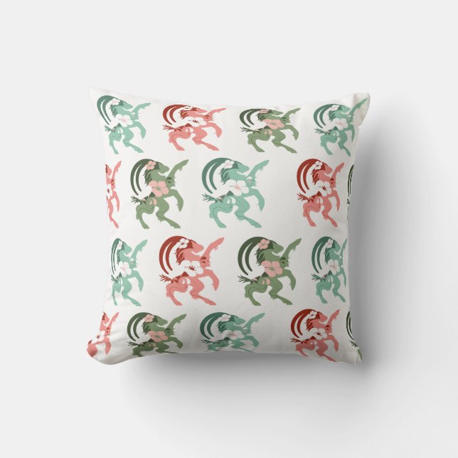 Hälsingebocken - Helsingen Lina Pastel - Pillow Kussen (Voorkant)