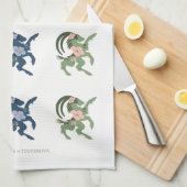 Hälsingebocken Kökshandduk - Lina RBG Theedoek (Quarter Fold)