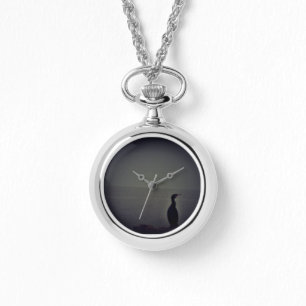Halsketting met horloge