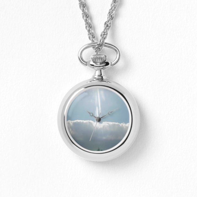 Halsketting met horloge (Voorkant)