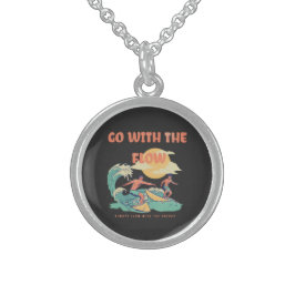 Halsketting met lessen over energie voor mannen en sterling zilver ketting