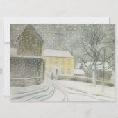 Halstead Road in de sneeuw (door Eric Ravilious) Kaart (Voorkant)