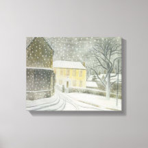 Halstead Road in Snow (door Eric Ravilious)