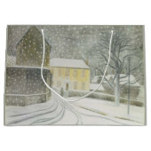 Halstead Road in Snow (door Eric Ravilious) Groot Cadeauzakje (Voorkant)