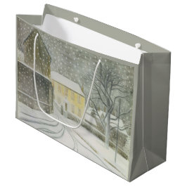 Halstead Road in Snow (door Eric Ravilious) Groot Cadeauzakje