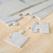 Halstead Road in Snow (door Eric Ravilious) Legpuzzel (Zijkant)