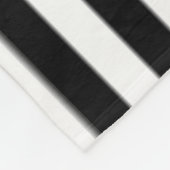 HALT ABSTAND mit Herz Fleece Deken (Hoek)