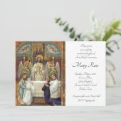 Halt in Awe First Community Invitations Kaart (Staand voorkant)