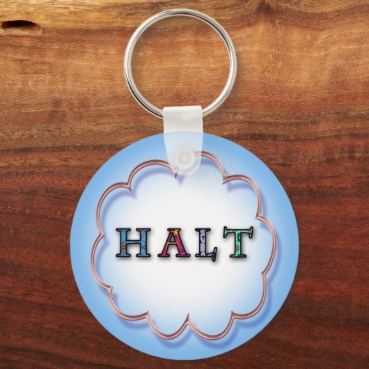 HALT SLEUTELHANGER (Voorkant)