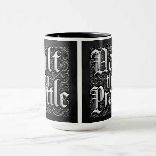 Halt Thy Prattle middeleeuwse koffie Mok Cup (Midden)