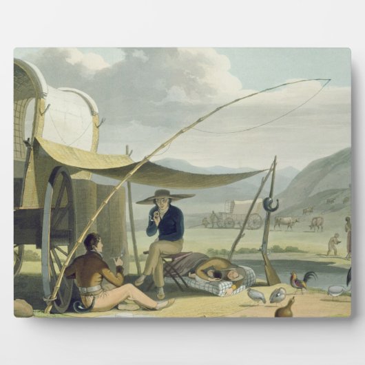 Halt van de familie van een baas, bord 17 van 'Afr Fotoplaat (Voorkant)