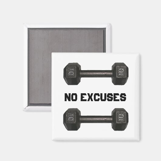 Halter Magnet zonder Excuses (Voorkant / Achterkant)