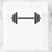 Halter Rechthoekige Sticker (Tas)