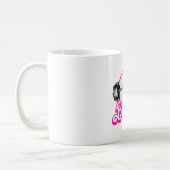 Halter - roze koffiemok (Links)