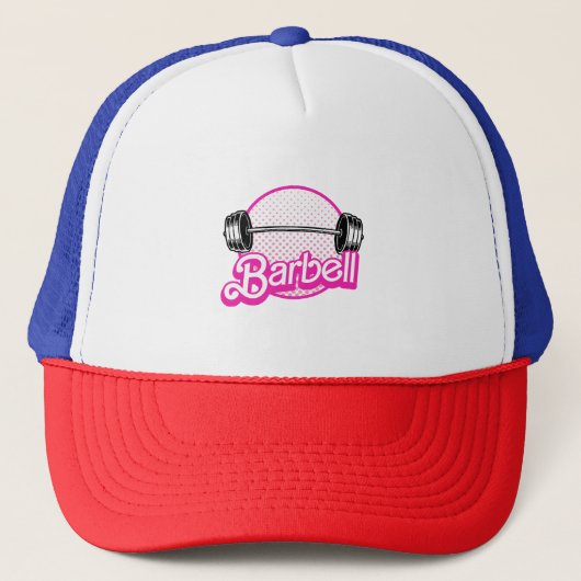 Halter - roze trucker pet (Voorkant)