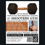 Haltergewicht, Personal trainer, Gym-reclame Flyer<br><div class="desc">Haltergewicht,  Personal trainer,  Gymreclame Flyers door The Business Card Store.</div>